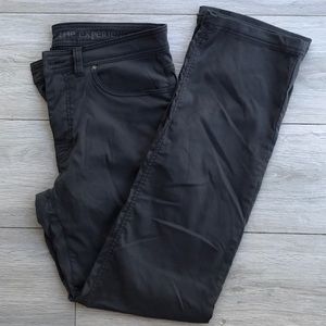 Slate grey men’s Prana Slim Fit Brion Pant